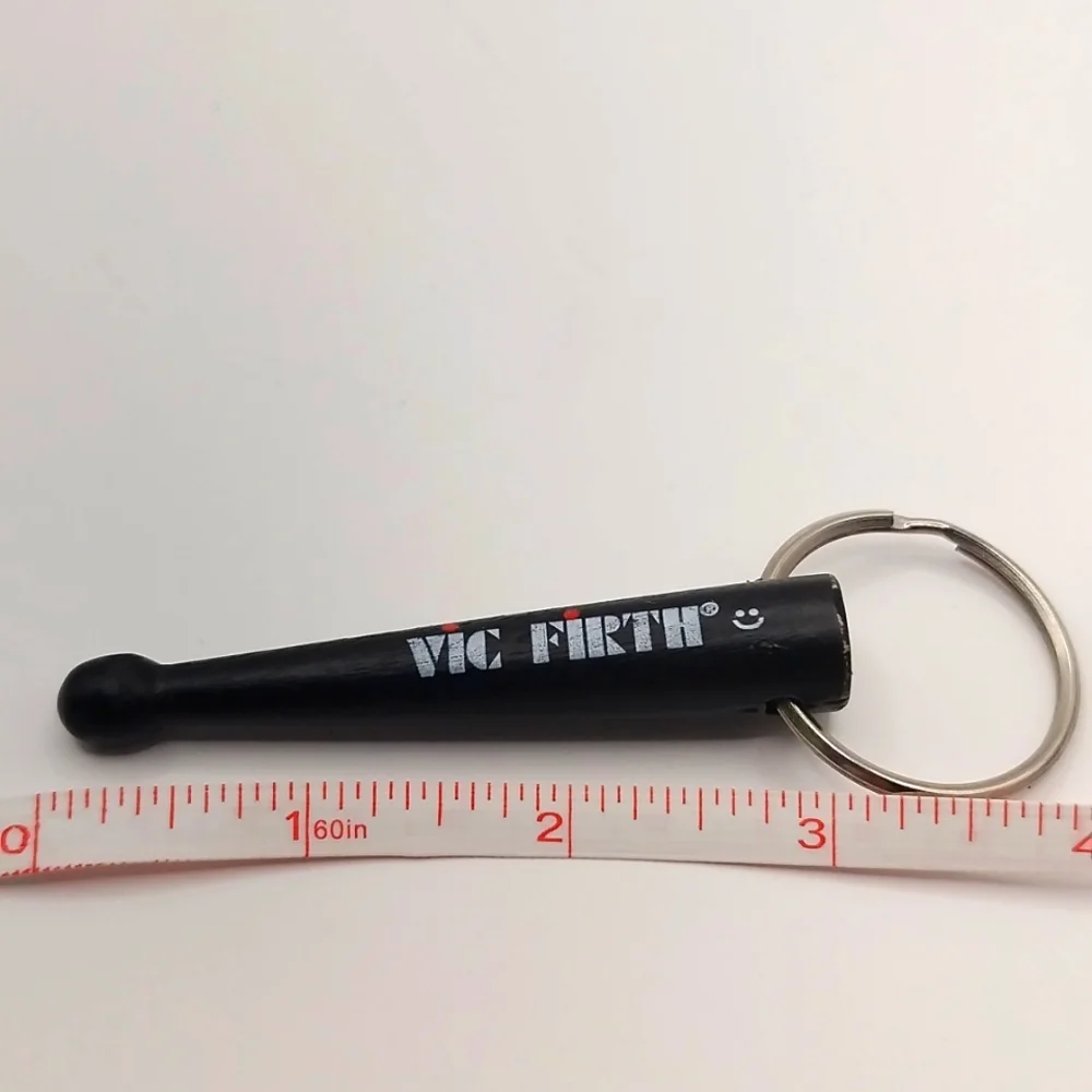 Vic Firth Drummer's MINI DRUM STICK Keychain Drum Percussion Bag Accessory Black